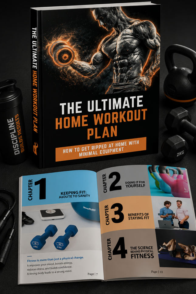 The Ultimate Home Workout Plan | 8-Week Fitness eBook