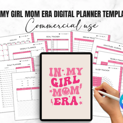 In My Girl Mom Era Digital Planner