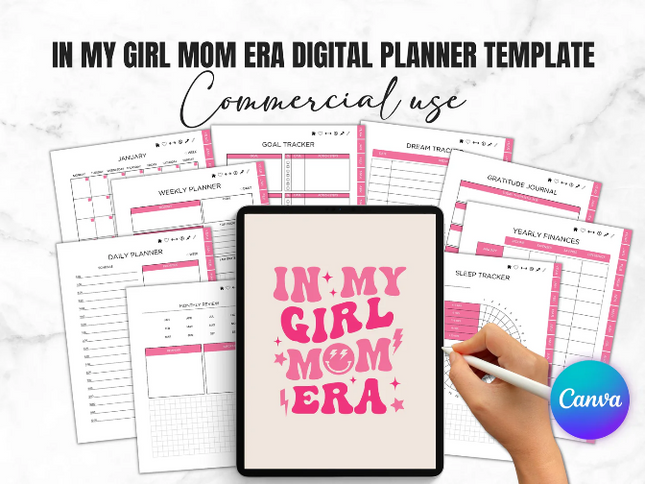 In My Girl Mom Era Digital Planner