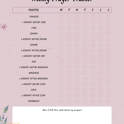 Ramadan Planner Digital Download