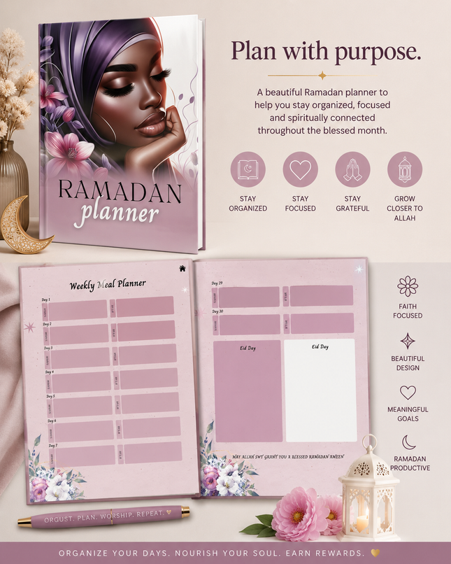 Ramadan Planner Digital Download