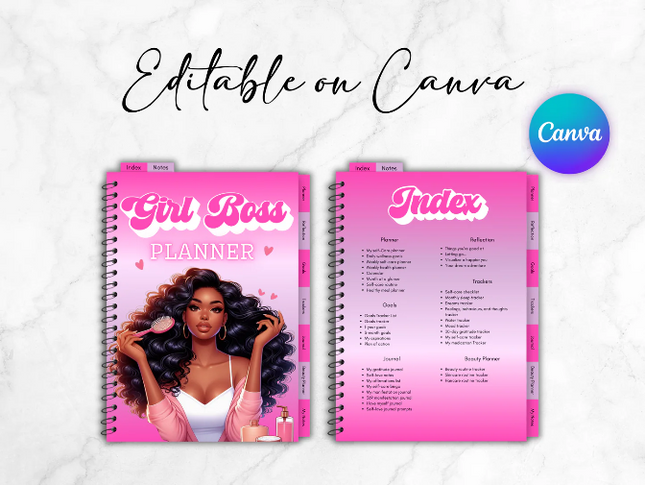 Girl boss planner